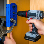 Kreg woodworking tools set up in a workshop for DIY and professional projects