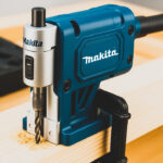 A professional jobsite image showcasing several new Makita 40V max XGT and 18V LXT power tools from the 2025 release, emphasizing the green and black tool casings and lithium-ion batteries.