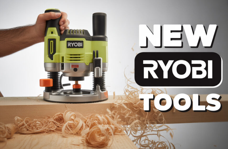 25 NEW Ryobi tools for 2025, showcasing the 18V ONE+ HP Brushless Snow Blower, 40V HP Backpack Blower, USB Lithium Glue Gun, and Dual Function Lighted Creeper for DIY and workshop projects.